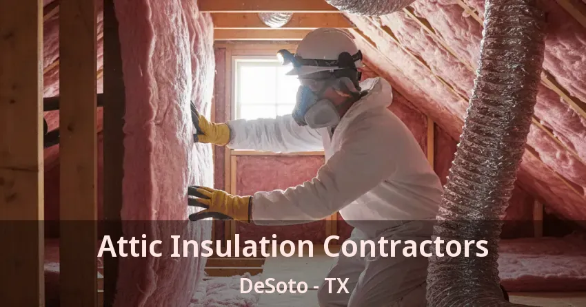 Attic Insulation Contractors DeSoto - TX
