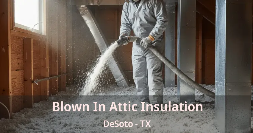 Blown In Attic Insulation DeSoto - TX