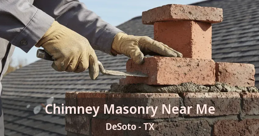 Chimney Masonry Near Me DeSoto - TX