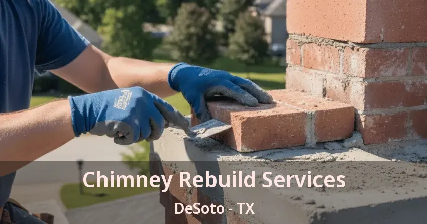 Chimney Rebuild Services DeSoto - TX