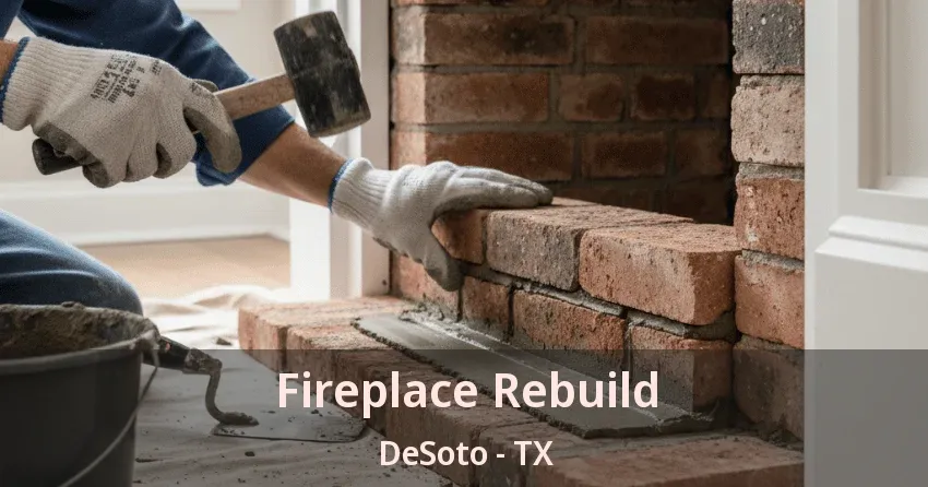 Fireplace Rebuild DeSoto - TX