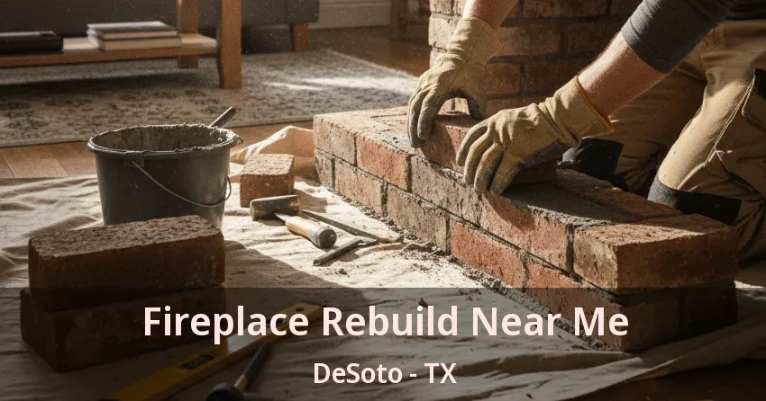 Fireplace Rebuild Near Me DeSoto - TX