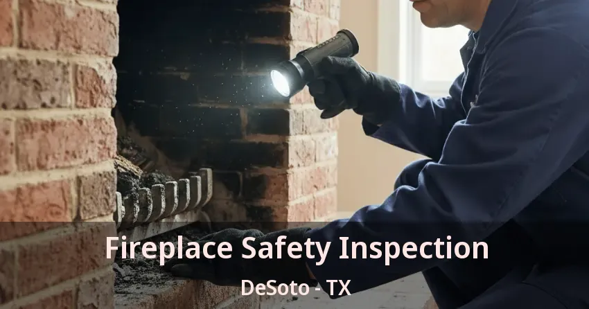 Fireplace Safety Inspection DeSoto - TX