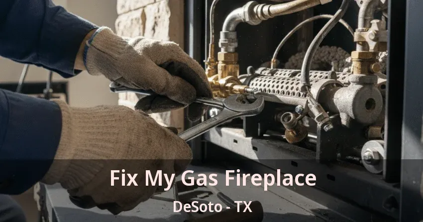 Fix My Gas Fireplace DeSoto - TX