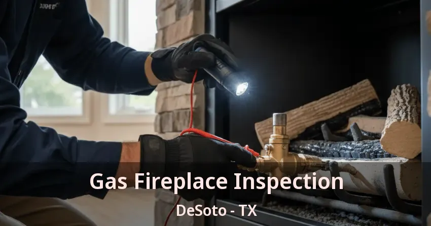Gas Fireplace Inspection DeSoto - TX