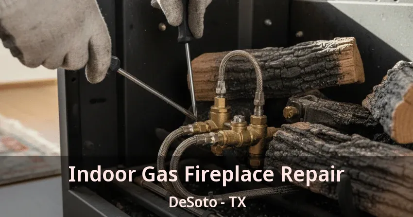 Indoor Gas Fireplace Repair DeSoto - TX
