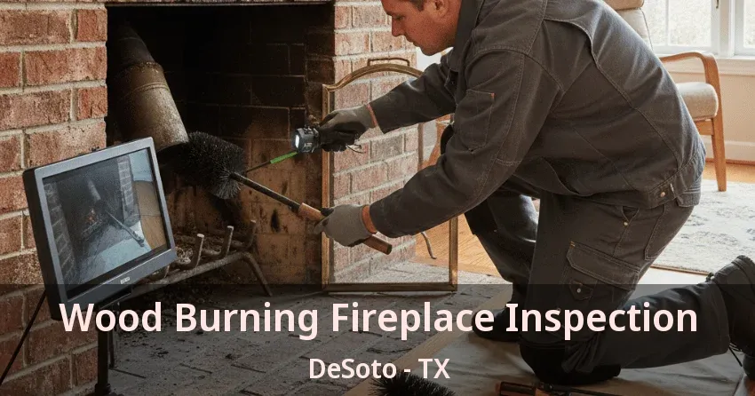 Wood Burning Fireplace Inspection DeSoto - TX Wood Burning Fireplace Inspection DeSoto - TX